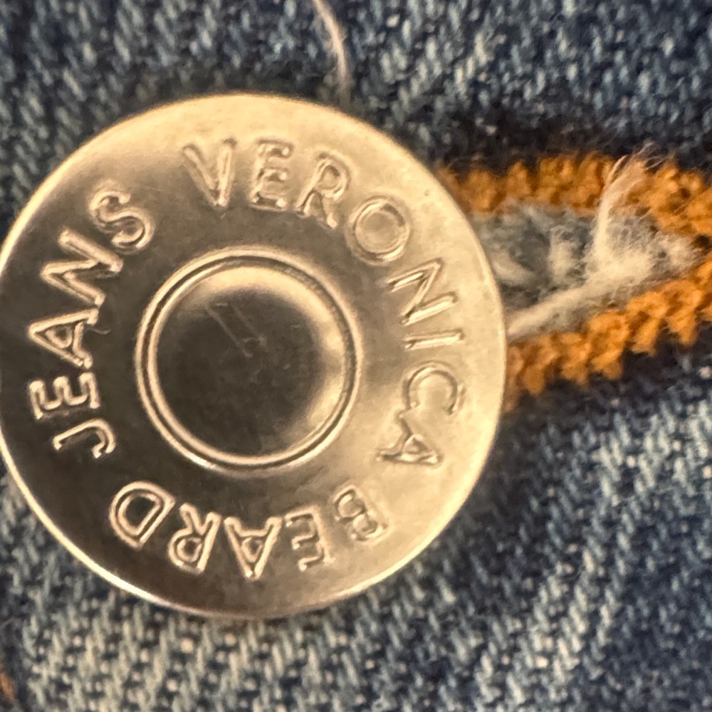 Veronica Beard Dark Blue Jean Shorts - Picture 5 of 7